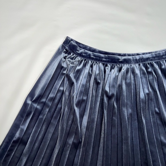 Worthington Skirt Women’s 12 Petite Blue Polyester Blend Elastic Waist NWT - Picture 8 of 12